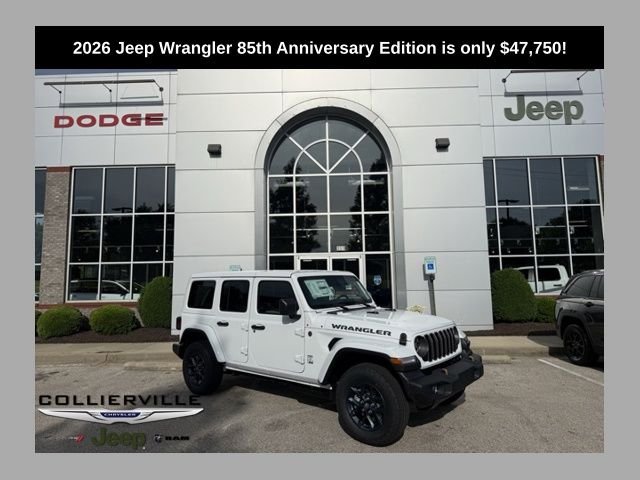 New 2026 Jeep Wrangler 85th Anniversary Edition 4WD