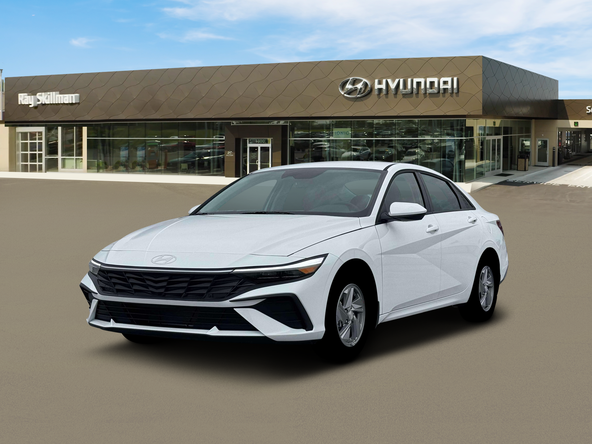 New 2026 Serenity White Hyundai SE image 2