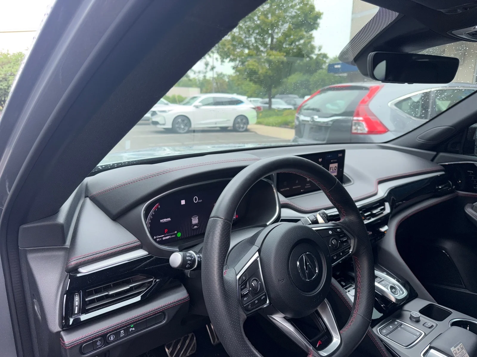 Used 2024 Lunar Silver Metallic Acura SH-AWD A-SPEC image 3