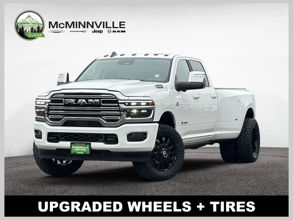 New 2026 Bright White Clear-Coat Exterior Paint RAM Laramie image 1