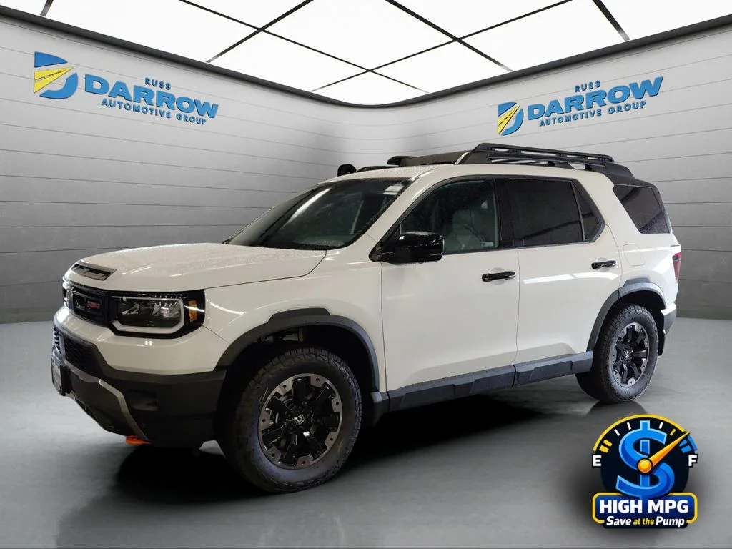 New 2026 Platinum White Pearl Honda TrailSport Elite image 1