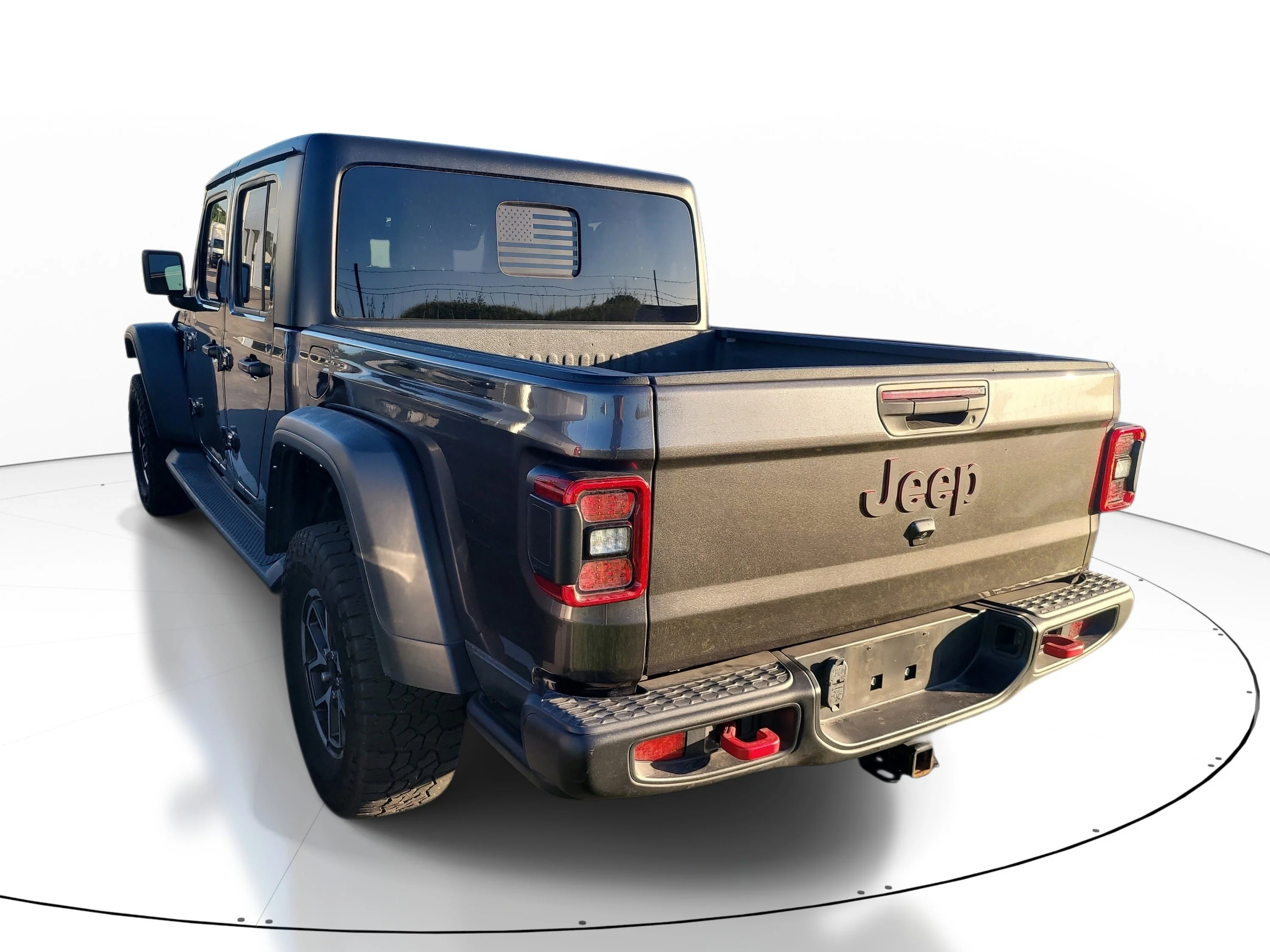 Used 2024 Granite Crystal Metallic Clearcoat Jeep Rubicon image 6