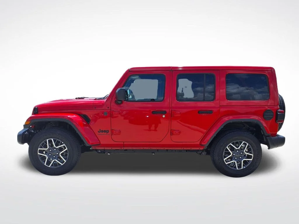 Used 2025 Red Jeep Sahara image 5