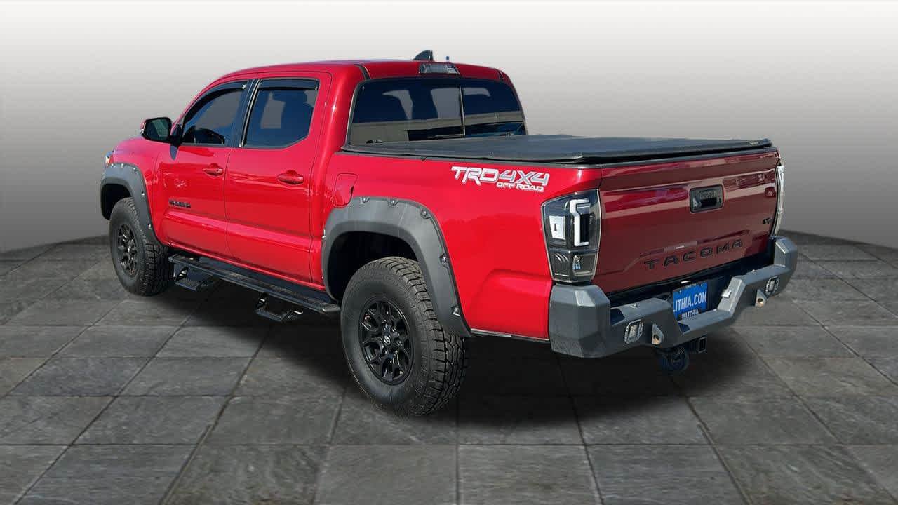 Used 2021 Barcelona Red Metallic Toyota TRD Off Road image 7