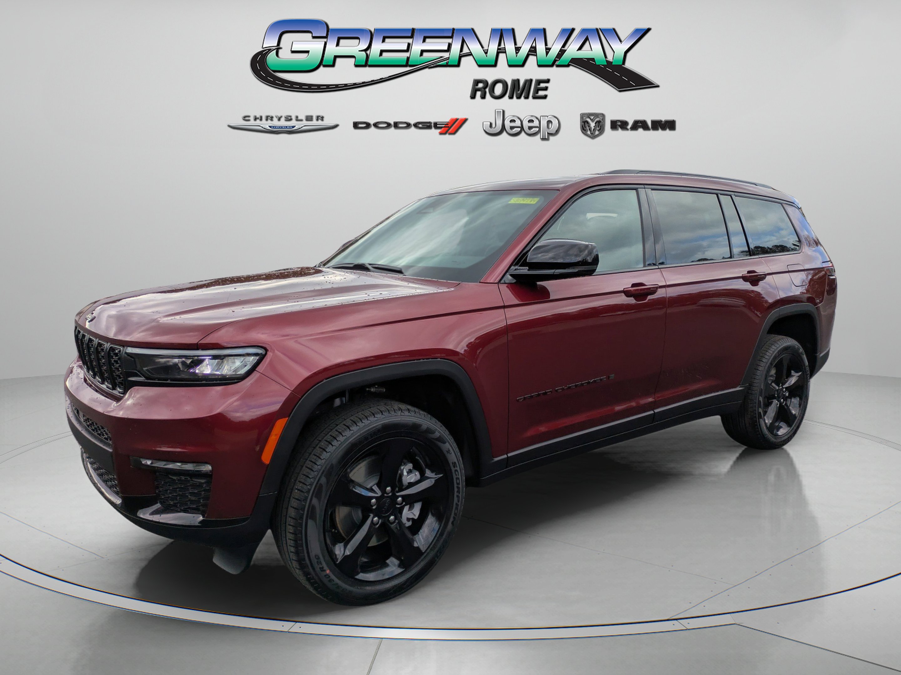 New 2025 Velvet Red Pearl-Coat Exterior Paint Jeep Limited image 3