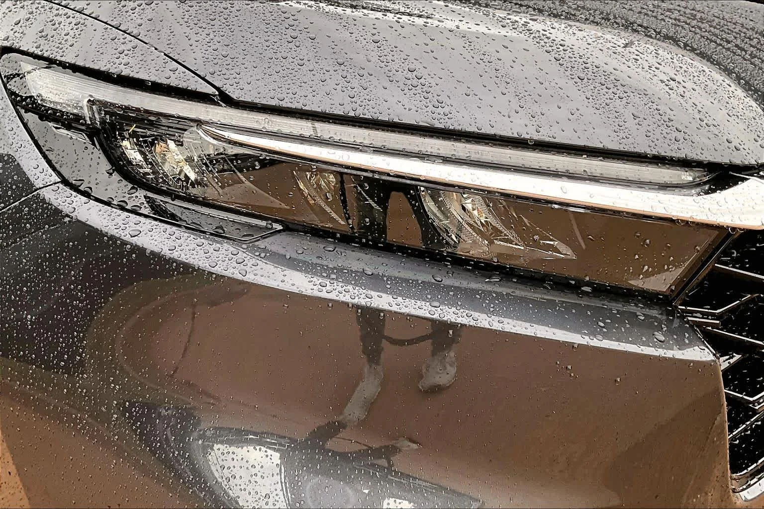 New 2027 Meteorite Gray Metallic Honda EX image 13