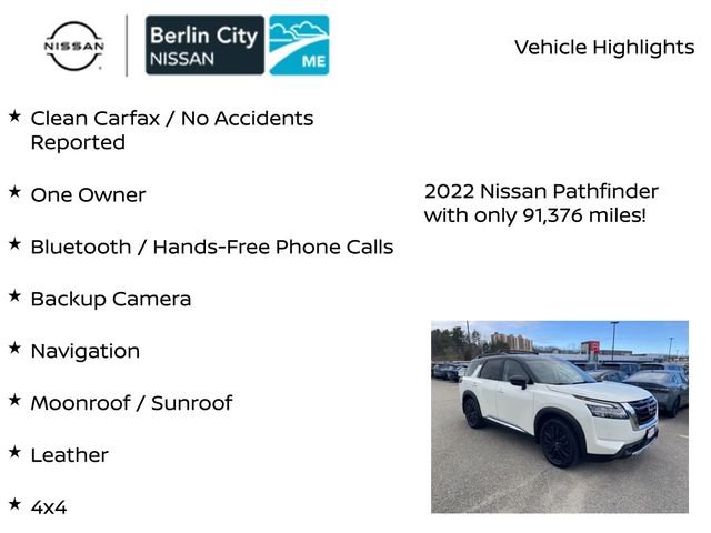 Used 2022 White Nissan Platinum image 7