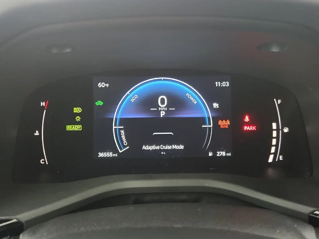 Used 2025 Blue Toyota SE image 25