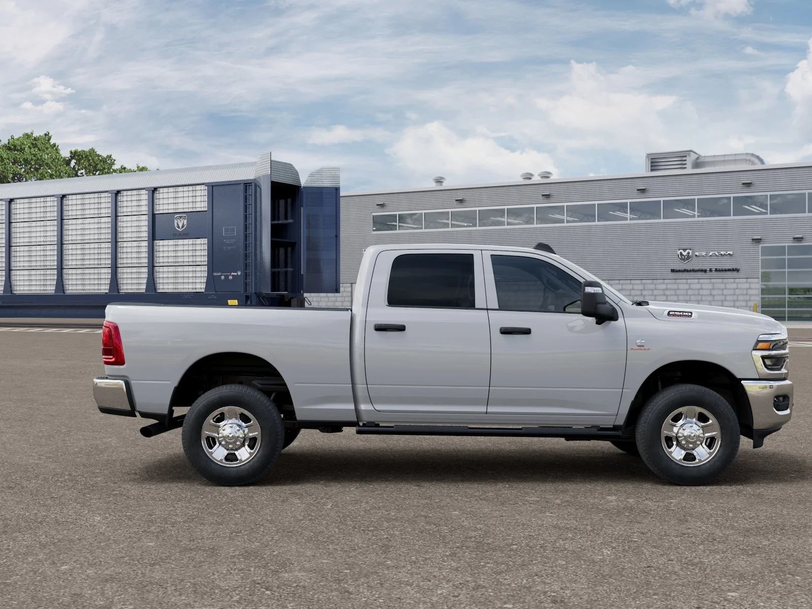 New 2026 Bright White Clear-Coat Exterior Paint RAM Tradesman image 12