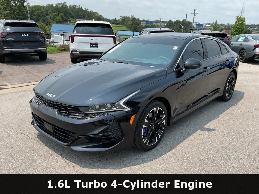 Certified Used 2023 Ebony Black Kia GT-Line image 4