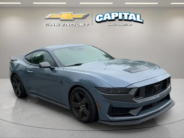 Used 2025 Blue Ford Dark Horse Fastback image 8