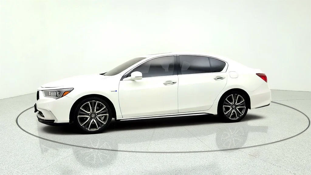 Used 2020 Platinum White Pearl Acura Sedan Sport Hybrid w/Advance Pkg image 8