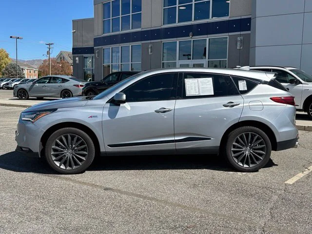 Used 2024 Lunar Silver Metallic Acura SH-AWD A-SPEC ADV image 14