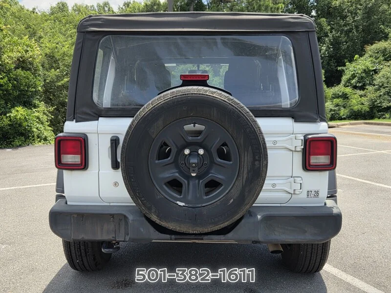 Used 2023 Bright White Clearcoat JEEP SPORT 4 DOOR 4X4 image 4