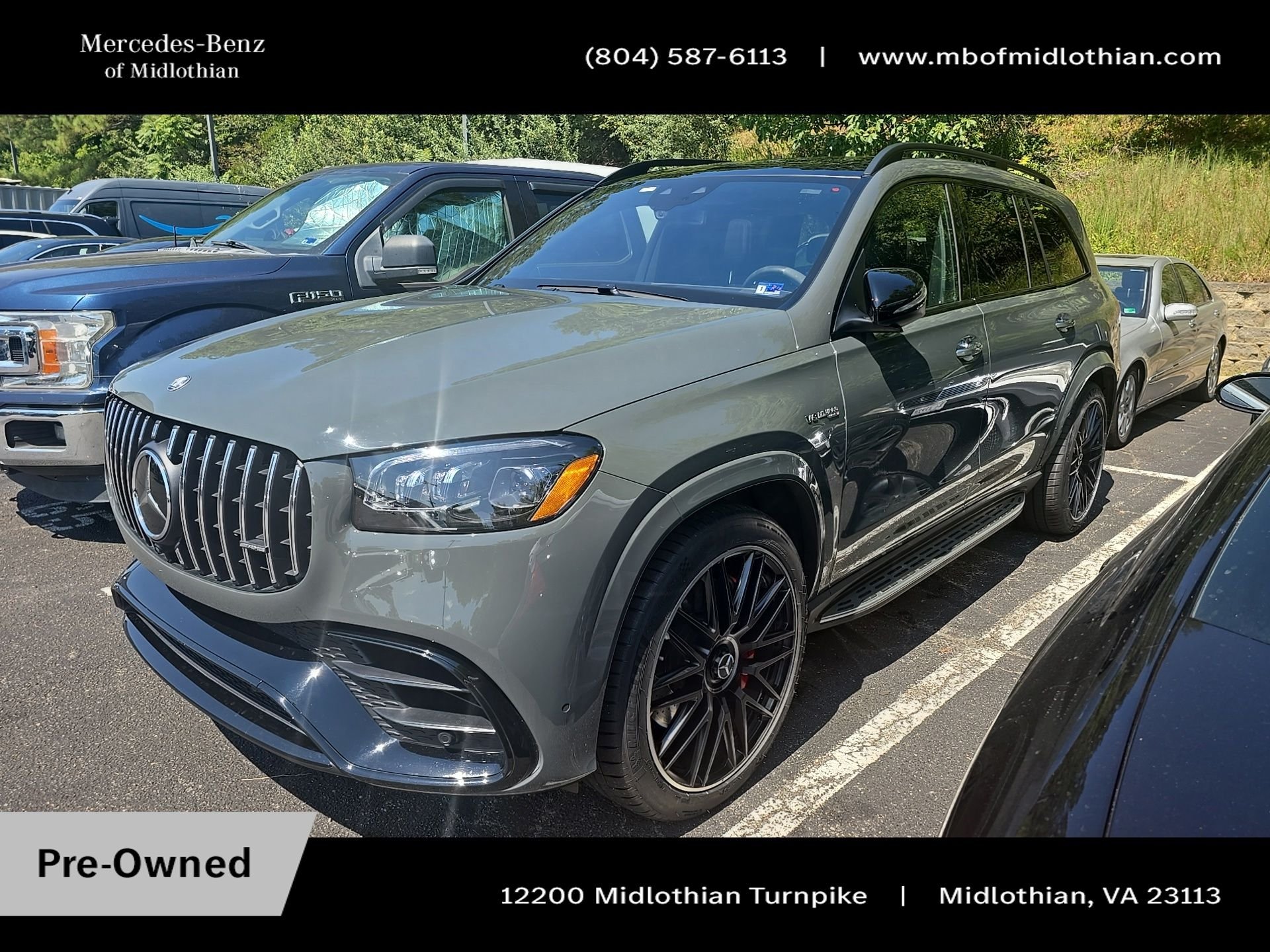 Used 2025 Gray Mercedes-Benz GLS 63 AMG® image 1