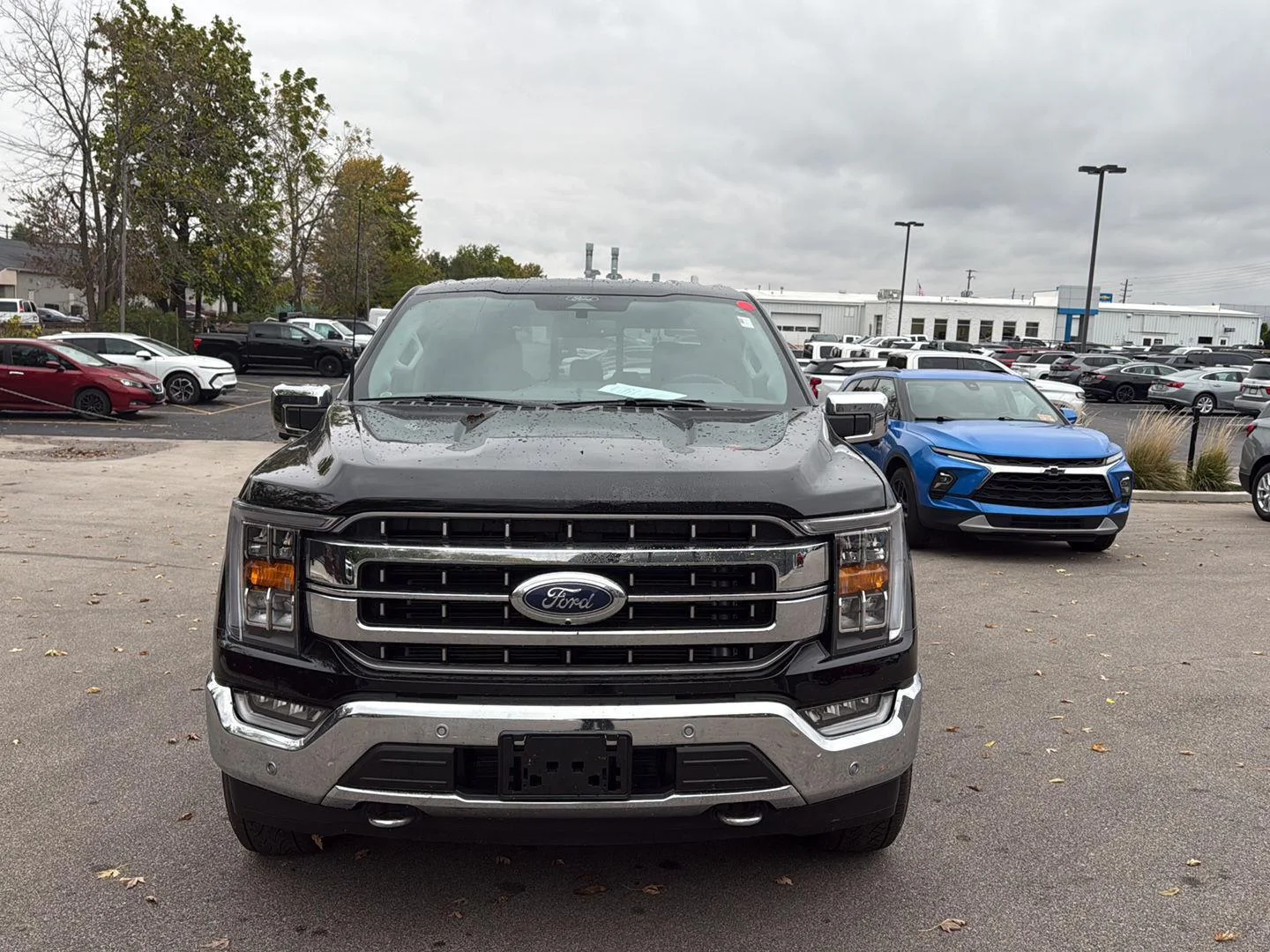 Used 2022 Agate Black Ford LARIAT image 8