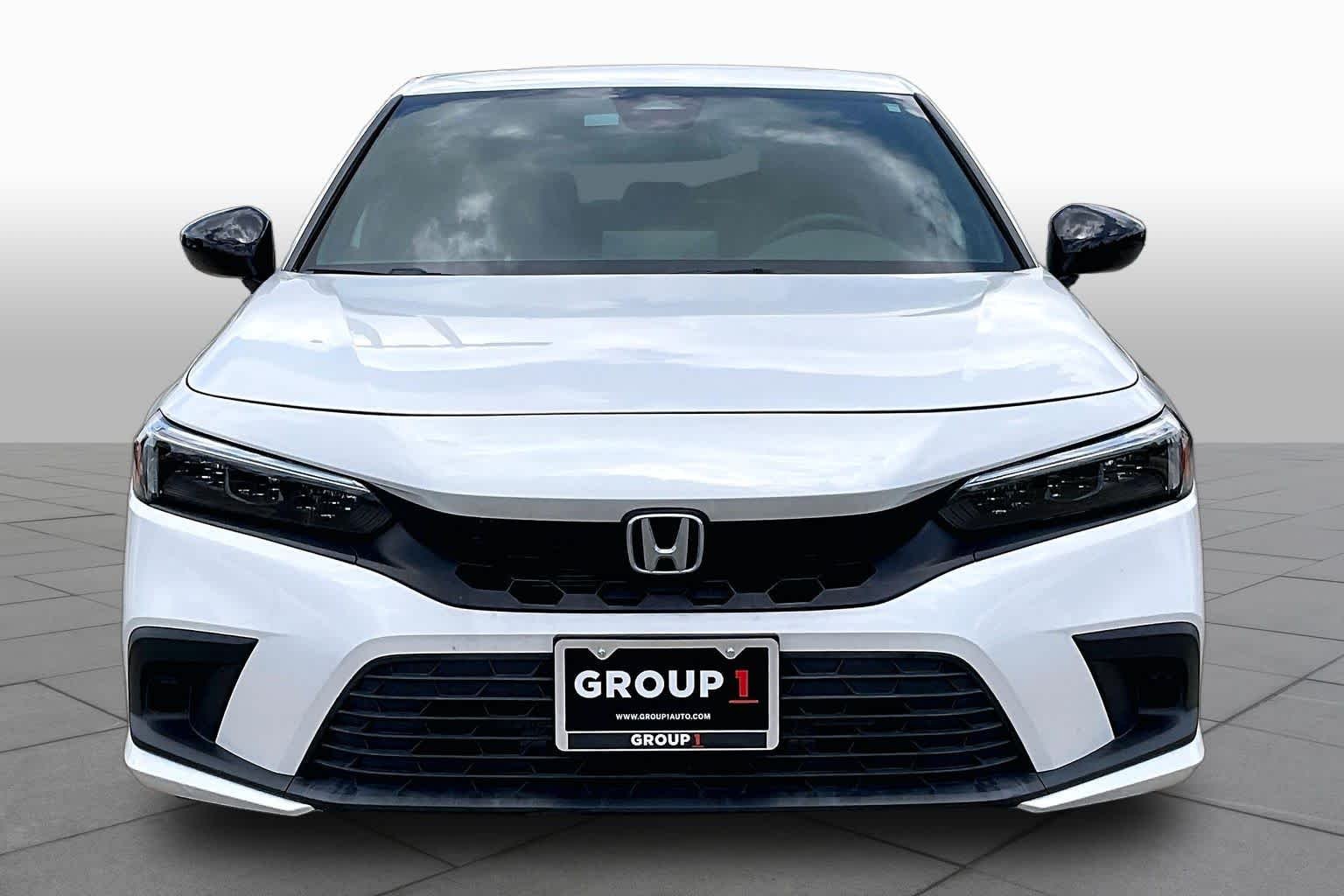 Used 2023 Platinum White Pearl Honda Sport image 4