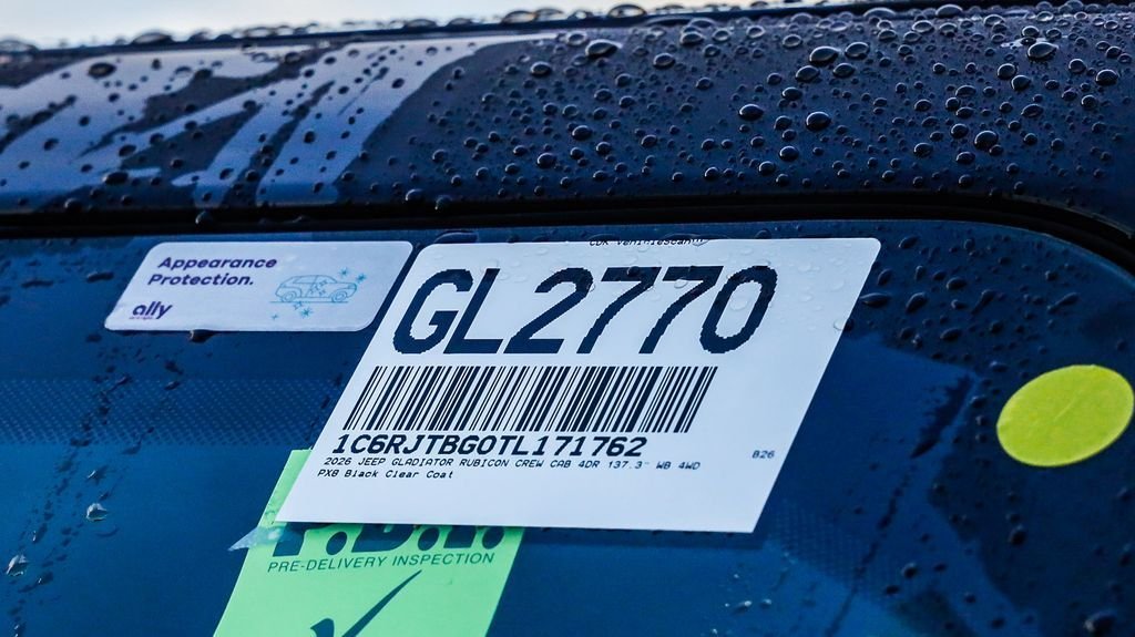 New 2026 Black Clearcoat Jeep Rubicon image 33