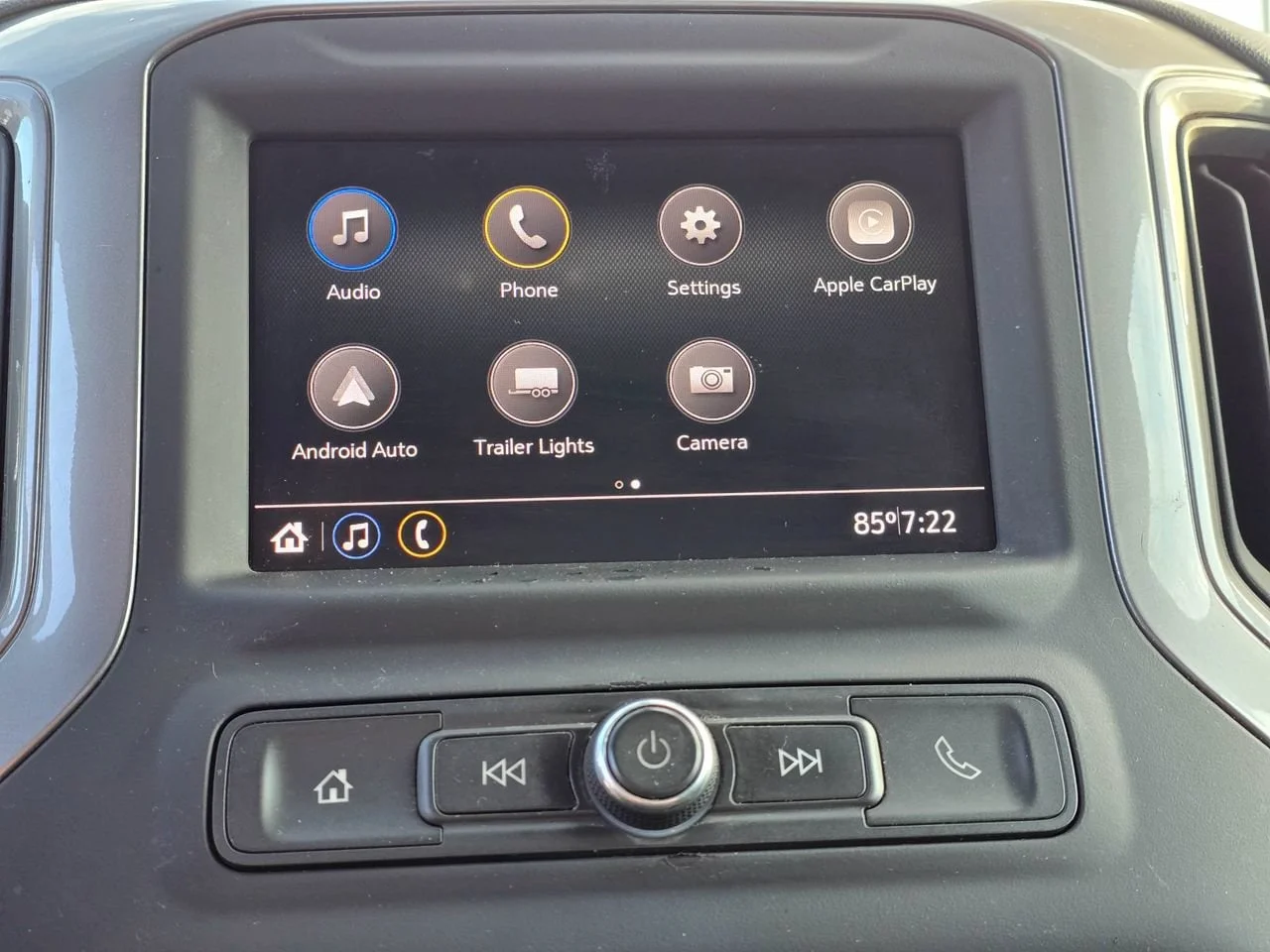 Used 2020 Silver ICE Metallic Chevrolet Custom Trail Boss image 14