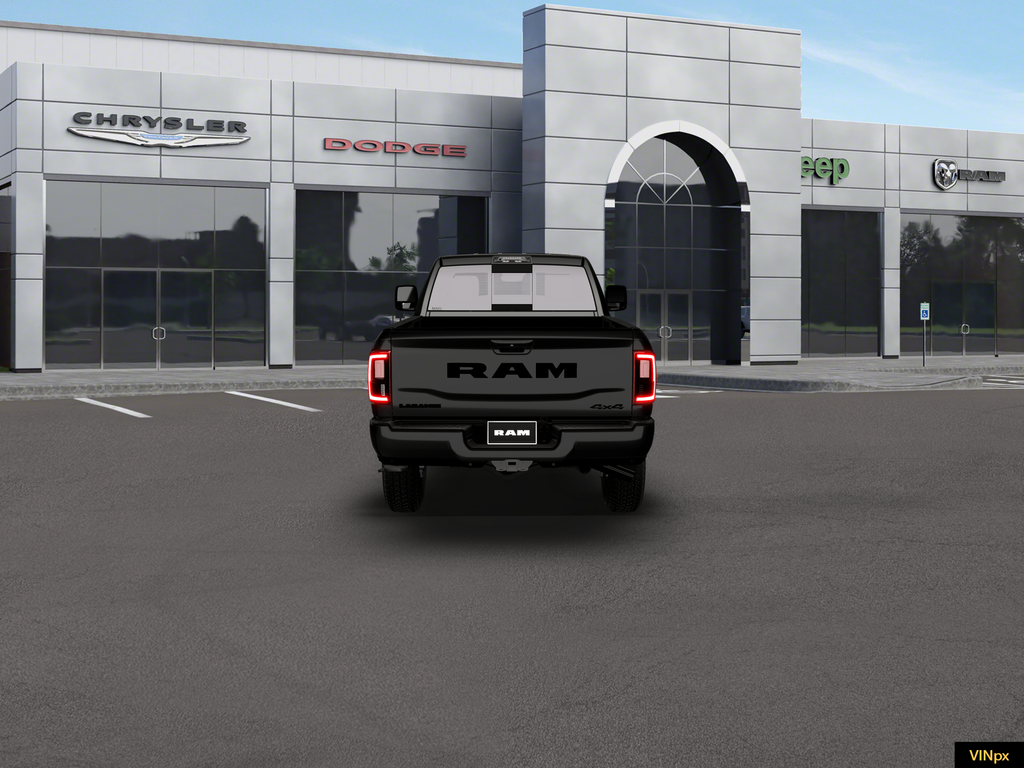 New 2026 Diamond Black Crystal Pearl-Coat Exterior Paint RAM Laramie image 5