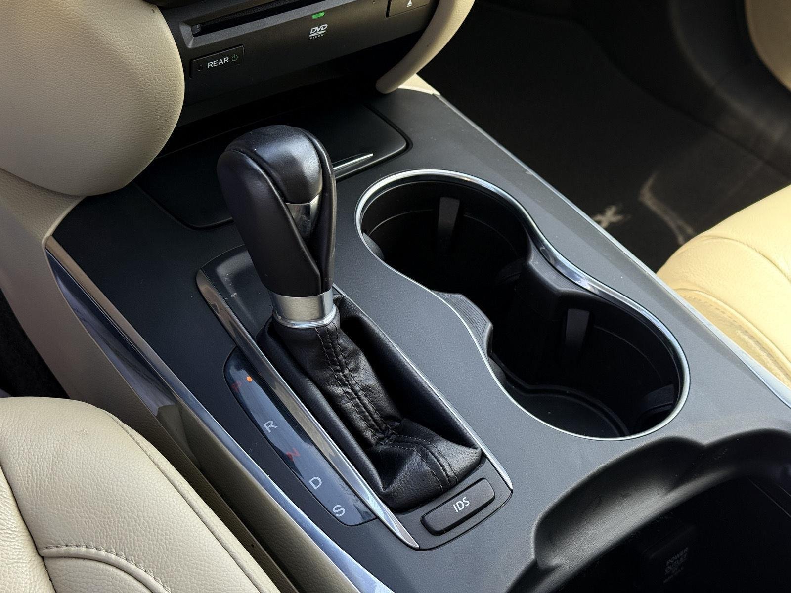 Used 2015 Dark Cherry Pearl Acura Tech/Entertainment Pkg image 14