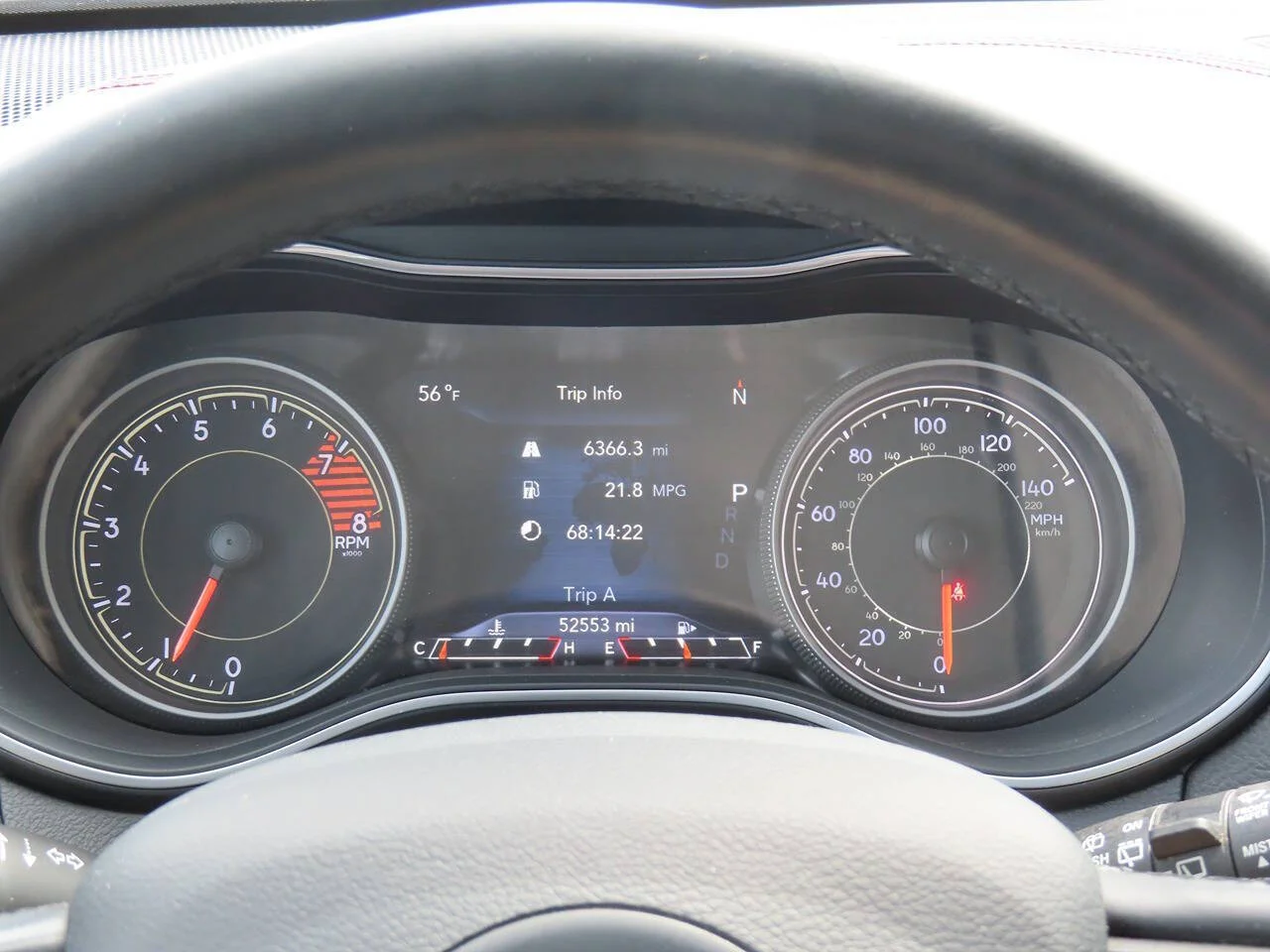 Used 2021 Light Brownstone Pearl Coat Jeep Trailhawk 4x4 4dr SUV image 17