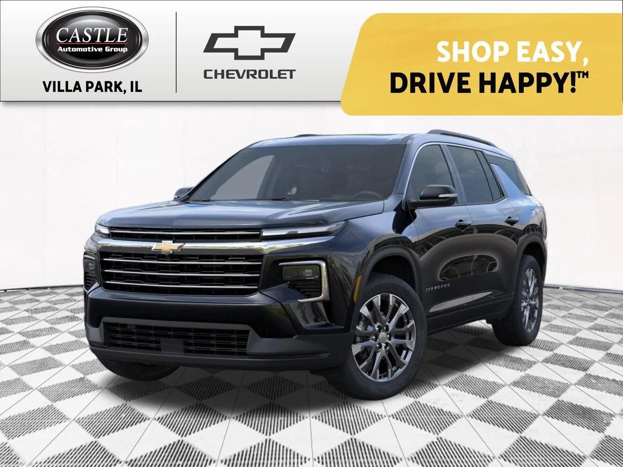 New 2026 Mosaic Black Metallic Chevrolet LT image 1