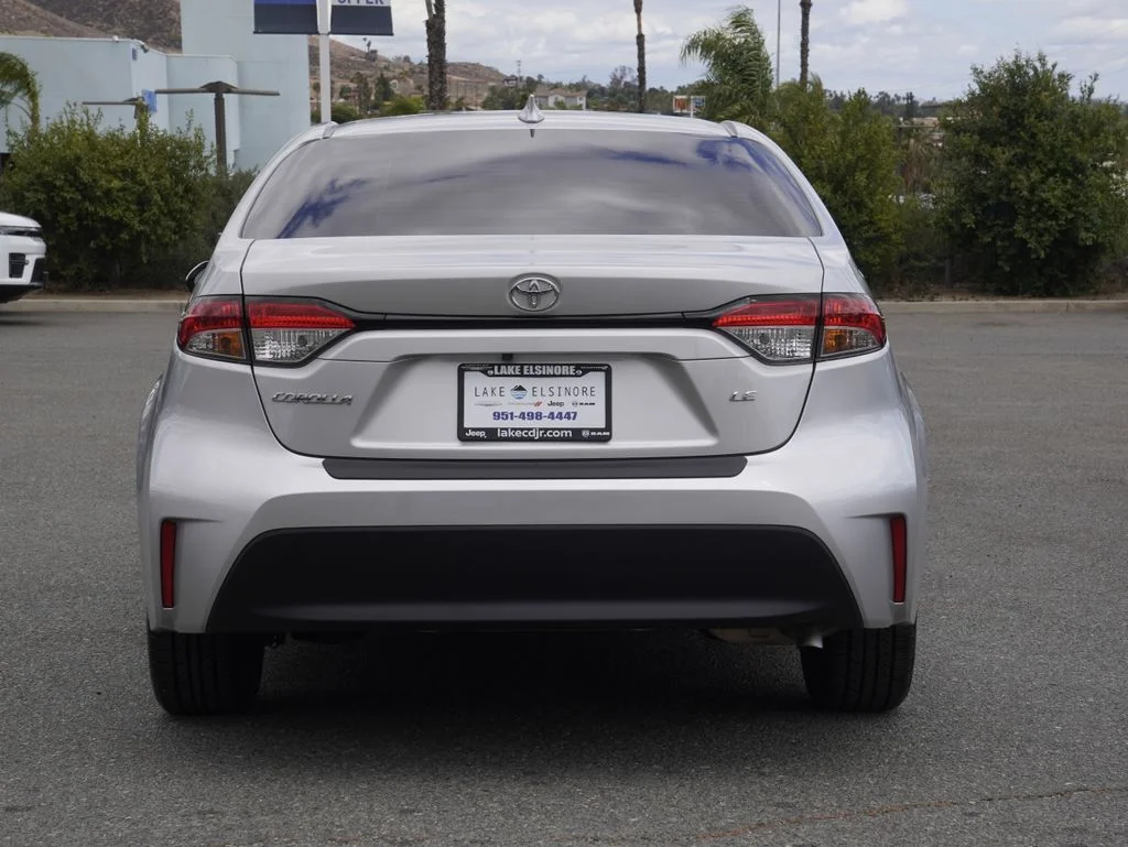 Certified Used 2025 Silver Toyota LE image 4