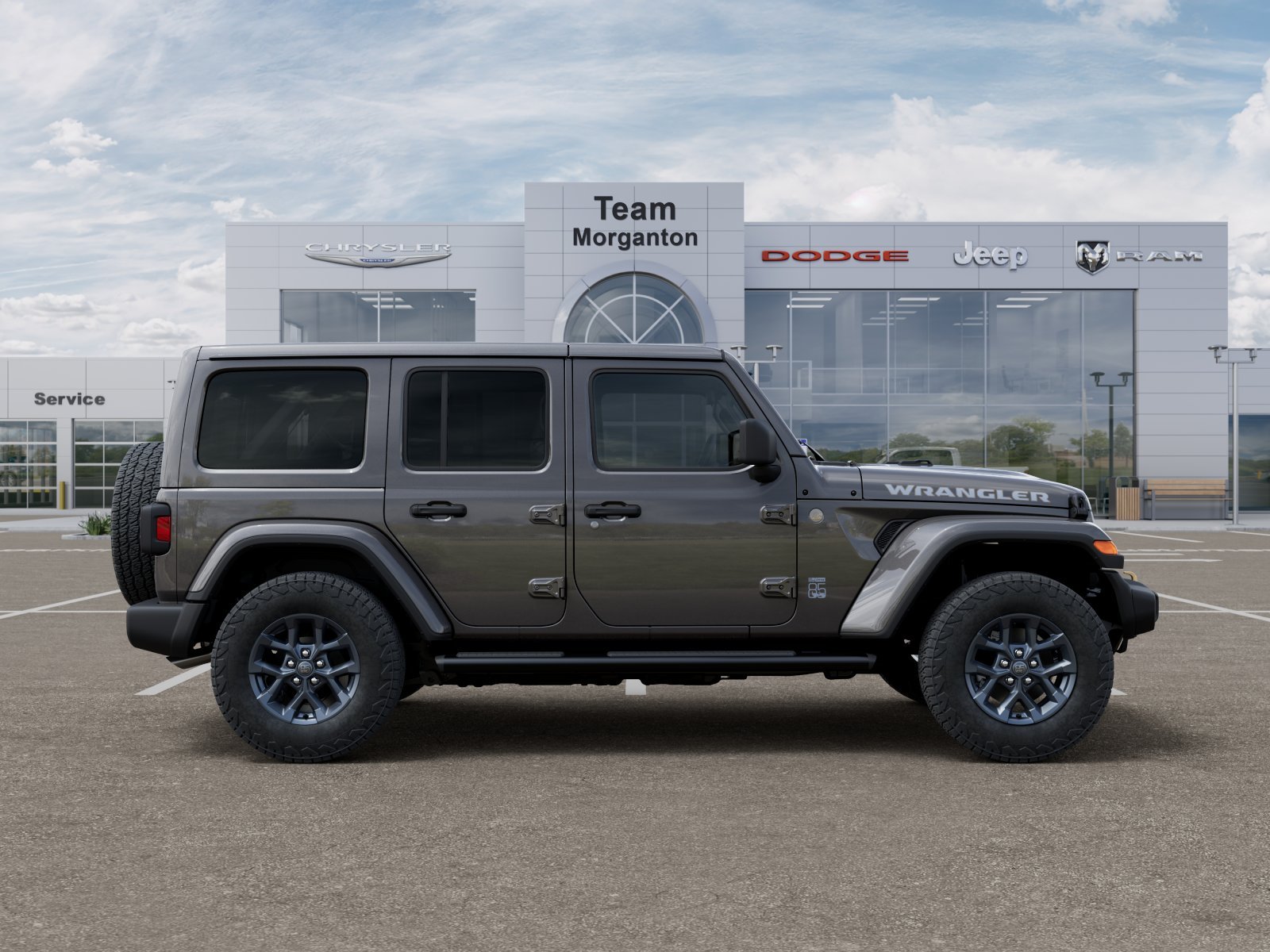 New 2026 Granite Crystal Metallic Clear-Coat Exterior Paint Jeep 85th Anniversary Edition image 47