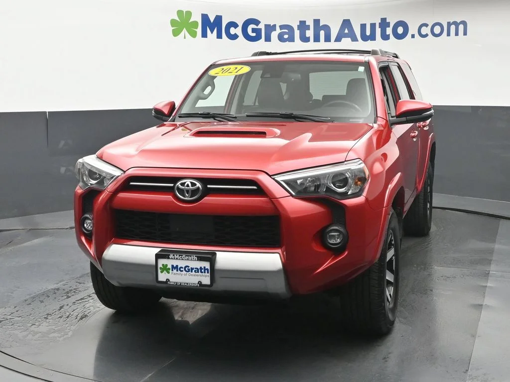 Certified Used 2021 Red Toyota TRD Off-Road Premium image 21