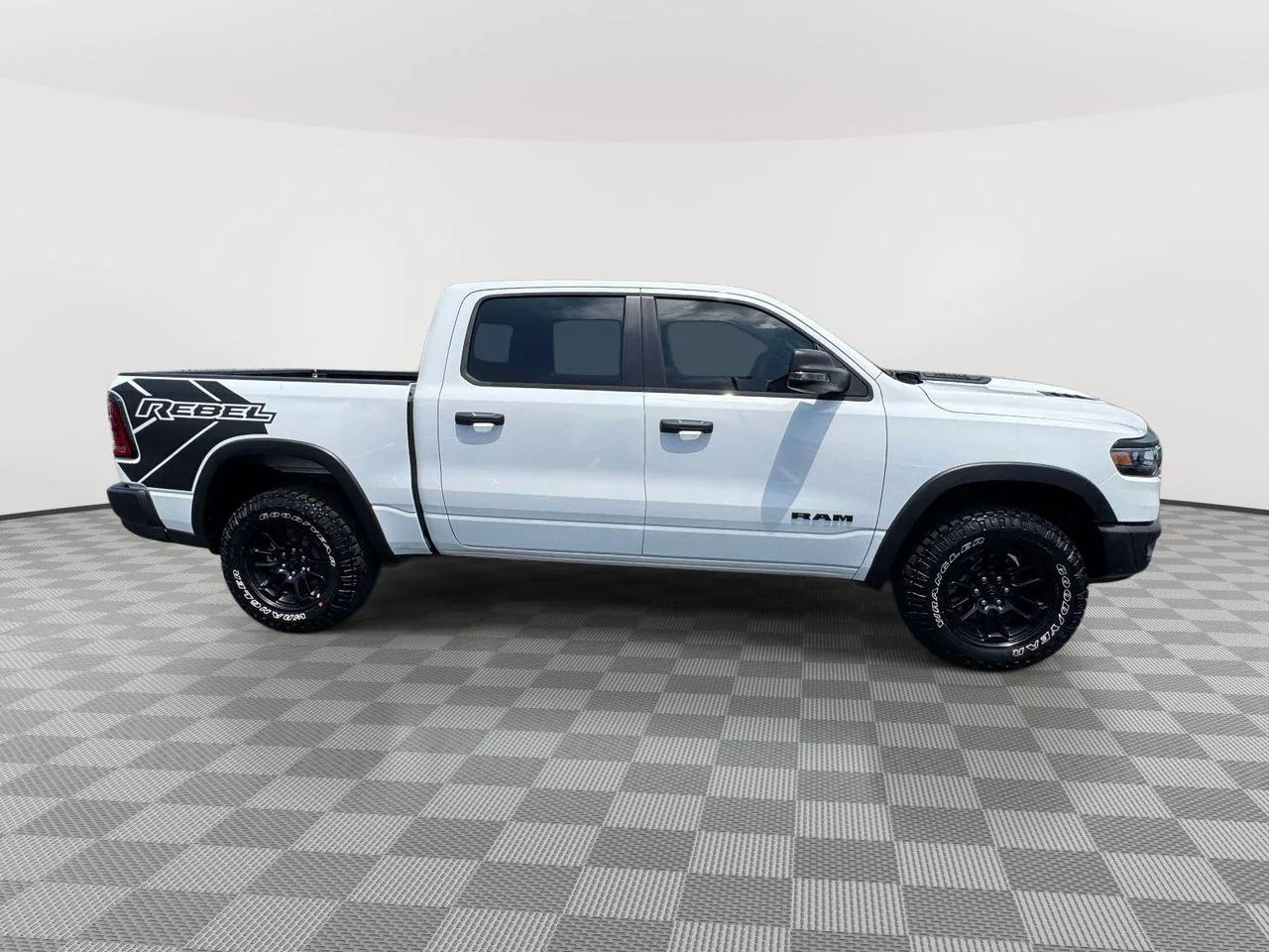 Used 2026 Bright White Clearcoat RAM Rebel Crew Cab 4x4 57