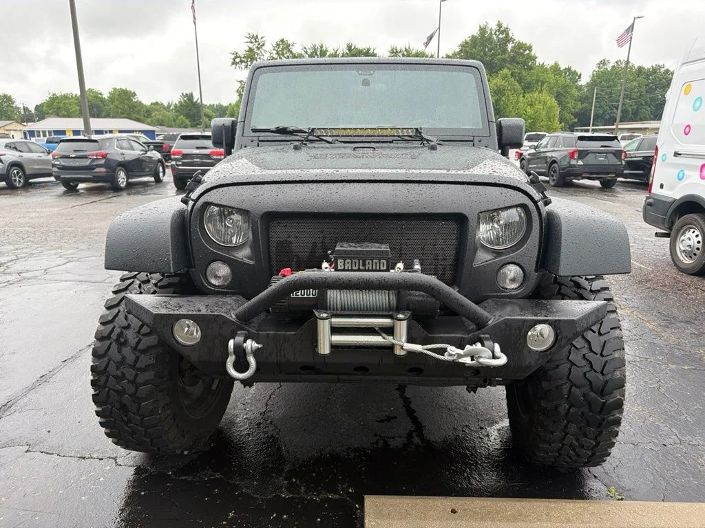 Used 2017 Black Jeep Unlimited Sport image 8