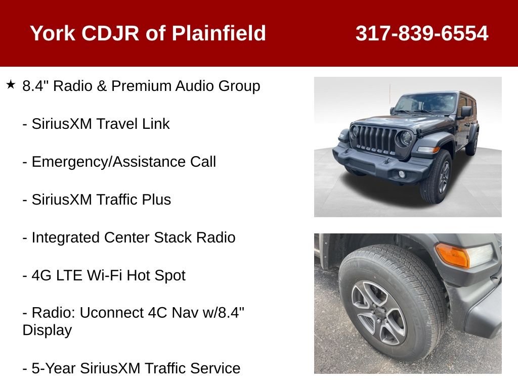 Used 2023 Gray Jeep Sport S image 18