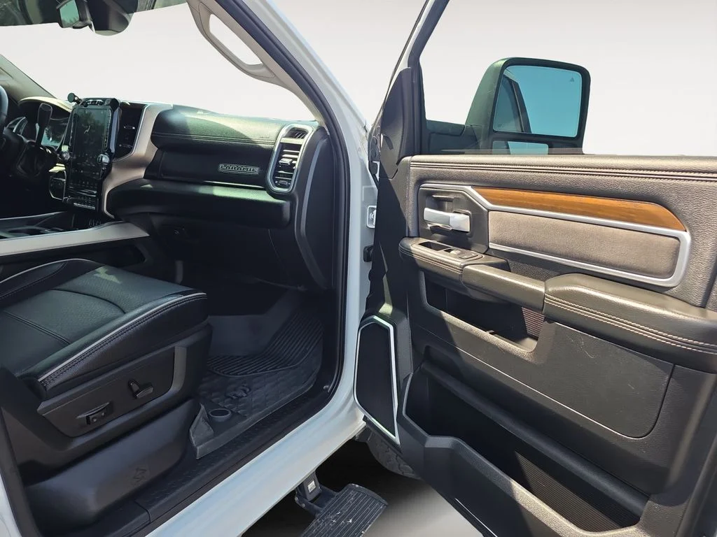 Used 2024 Bright White Clearcoat Ram Laramie image 9