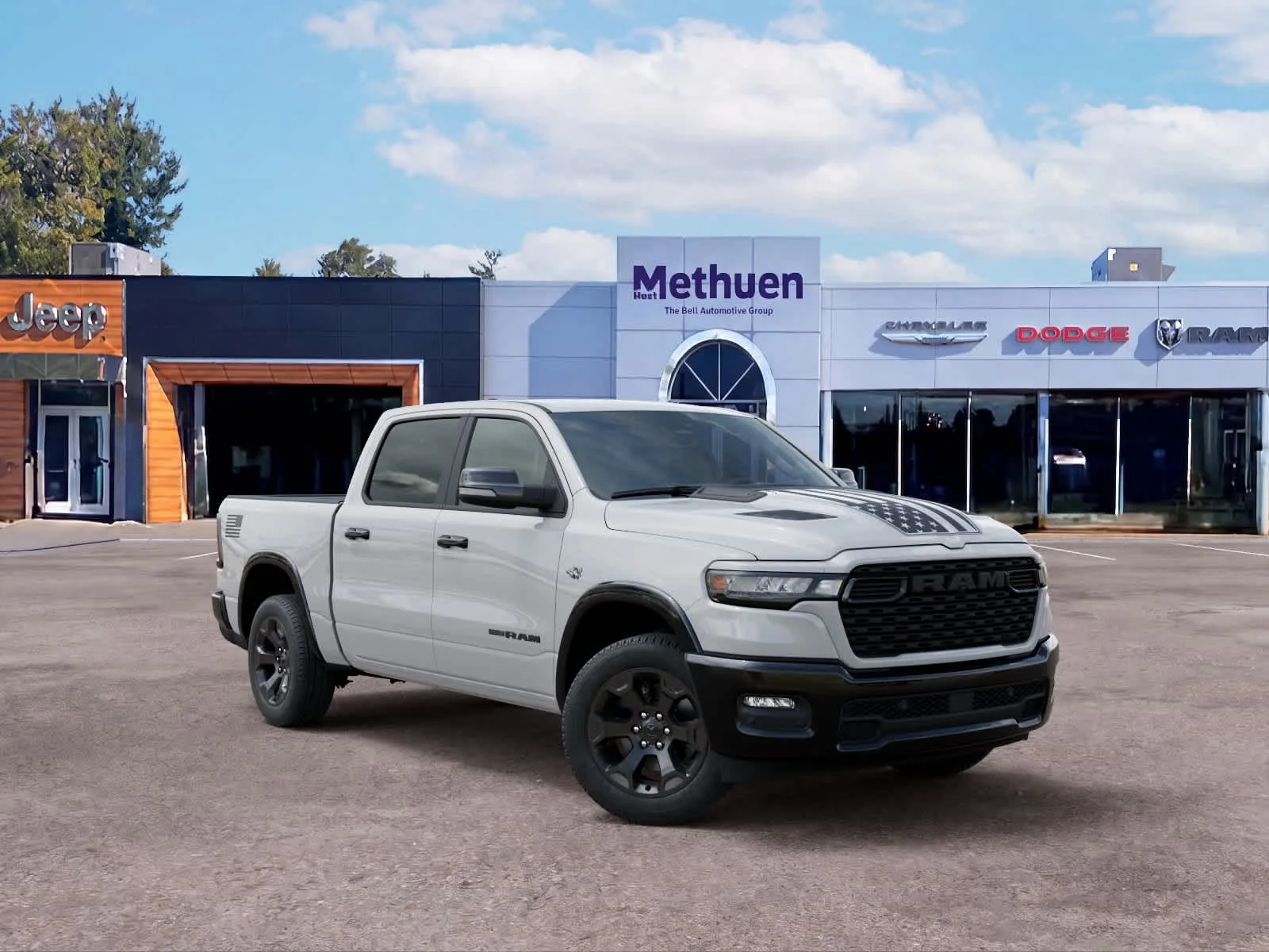 New 2026 Bright White Clearcoat Ram Big Horn image 5
