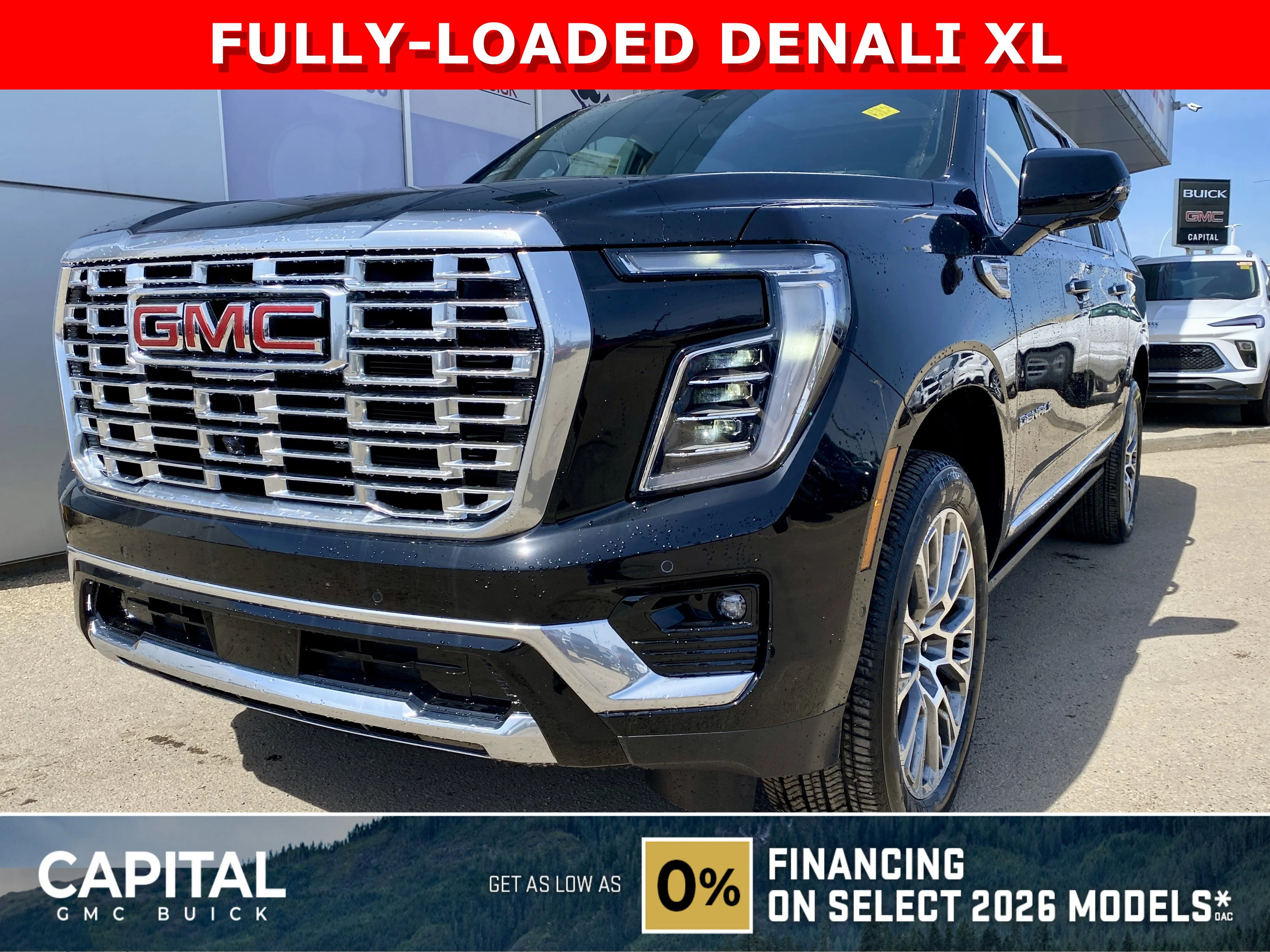 New 2026 ONYX BLACK GMC Denali image 1