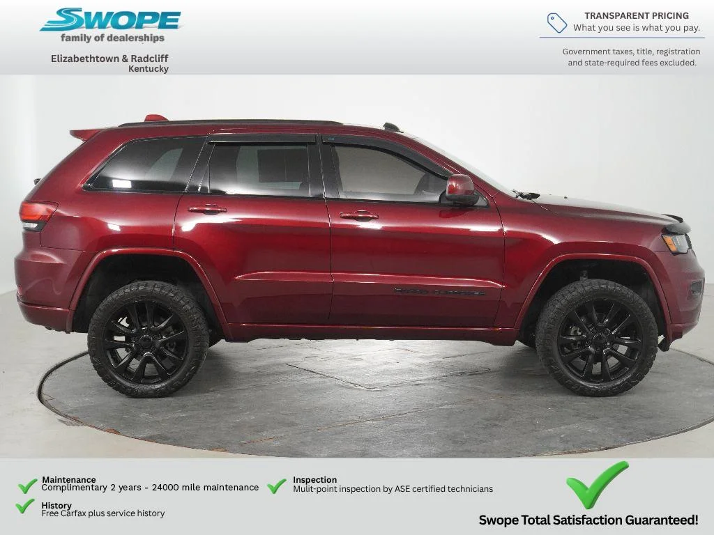 Used 2019 Velvet Red Pearlcoat Jeep Altitude image 2
