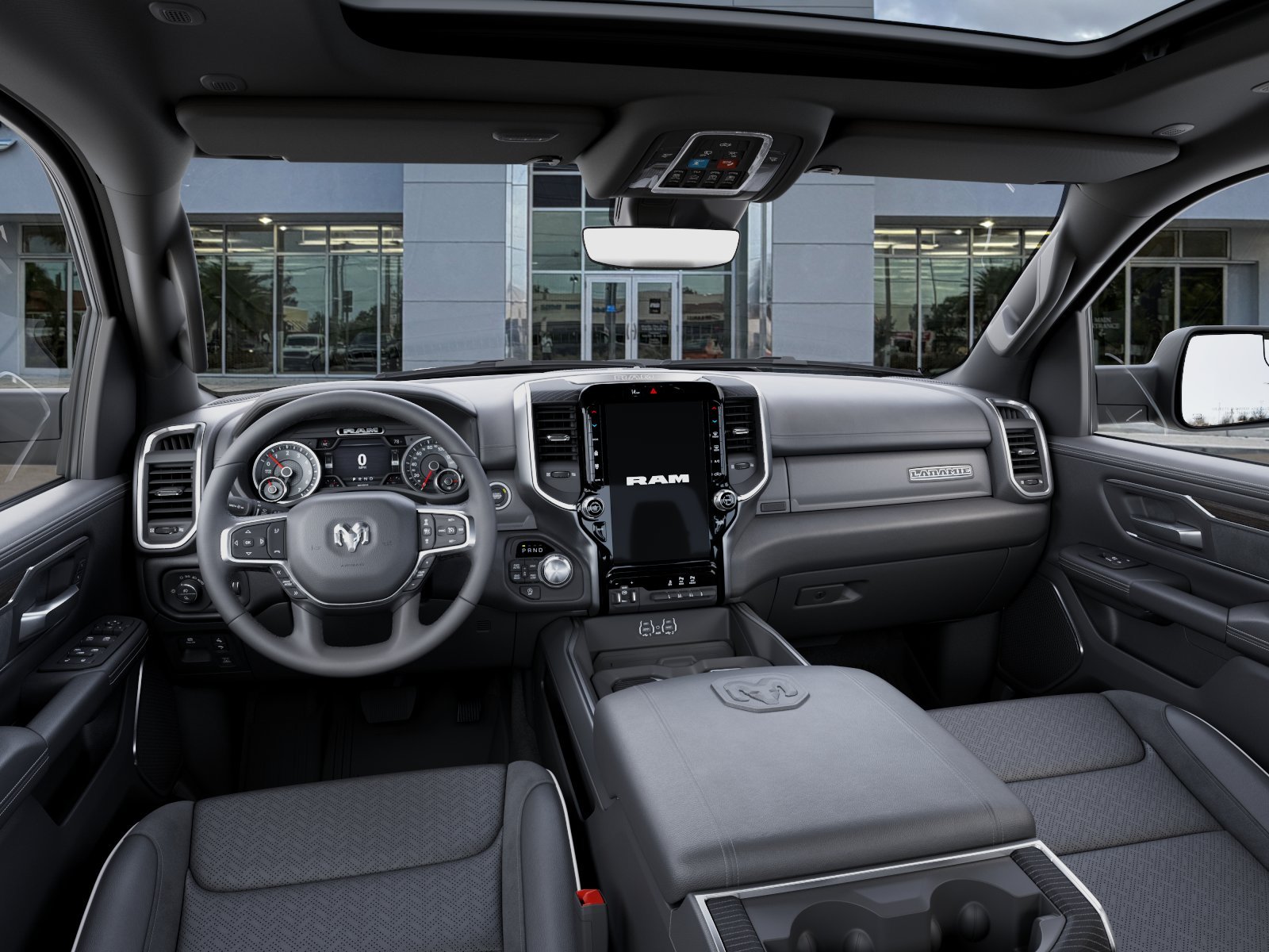 New 2026 Bright White Clear-Coat Exterior Paint RAM LARAMIE image 99