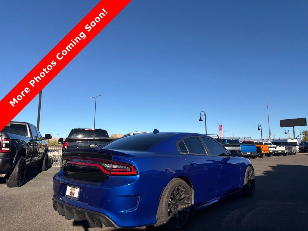 Used 2018 Blue Dodge SRT Hellcat image 2