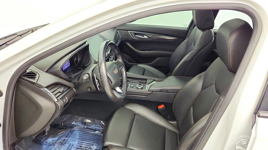 Used 2023 Crystal White Tricoat Cadillac 4dr Sedan Sport image 20