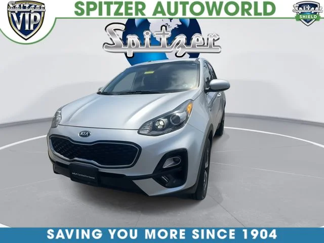 Used 2020 Silver Kia LX image 3