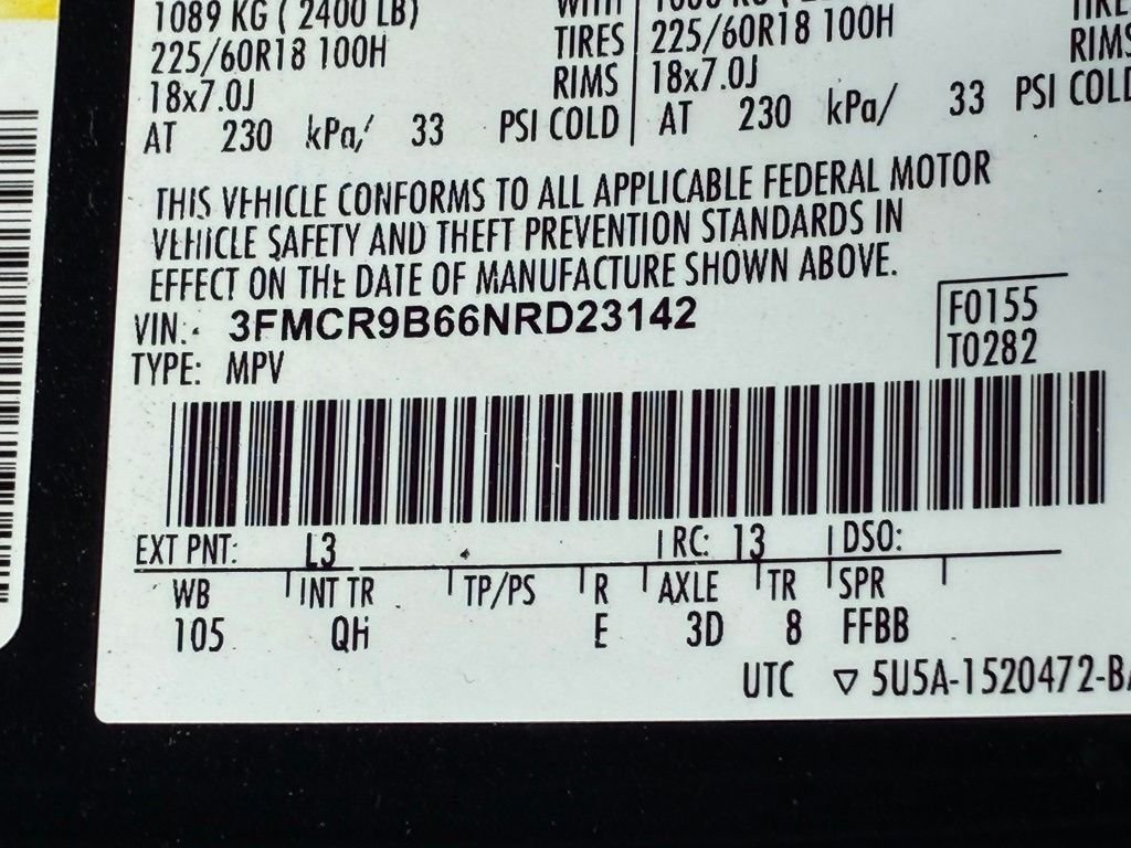 Certified Used 2022 Blue Metallic Ford Big Bend image 58