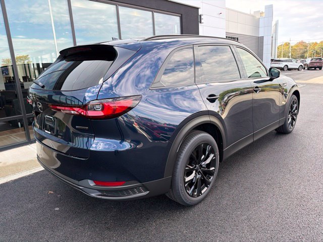 New 2026 Deep Crystal Blue Mica Mazda 3.3 Turbo Premium Sport AWD image 3