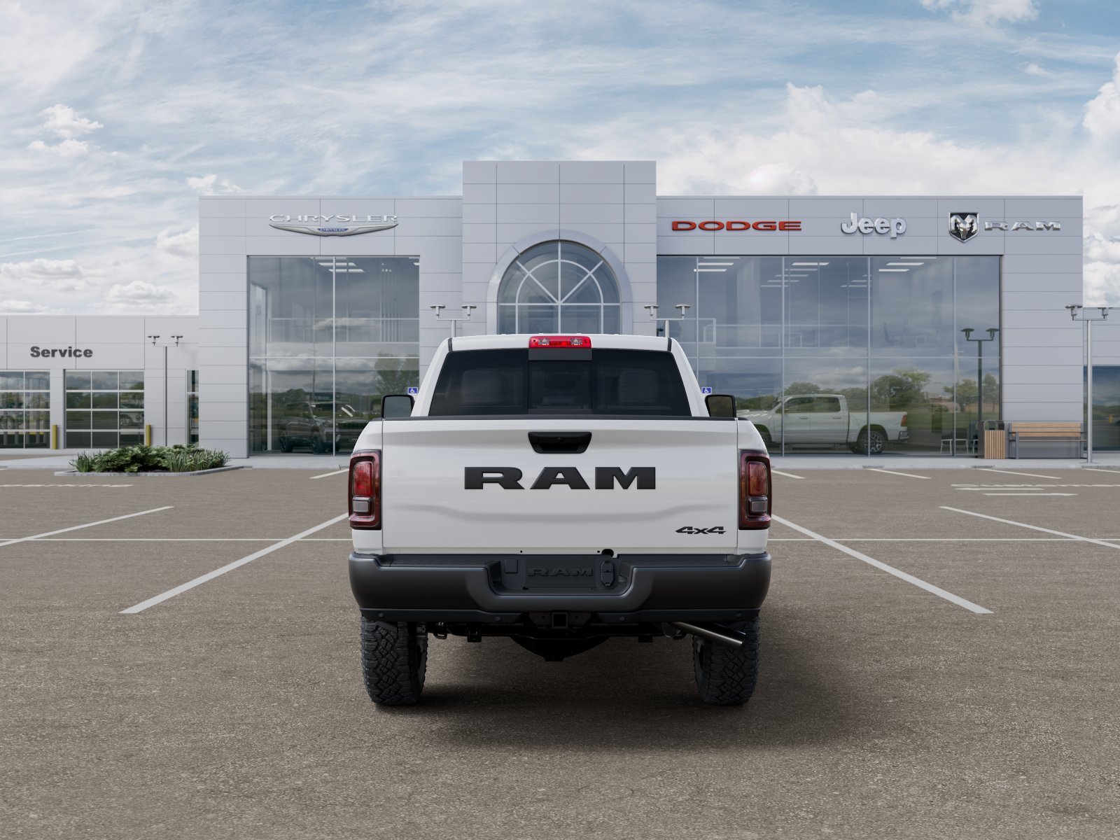 New 2026 Bright White Clearcoat RAM Tradesman image 46