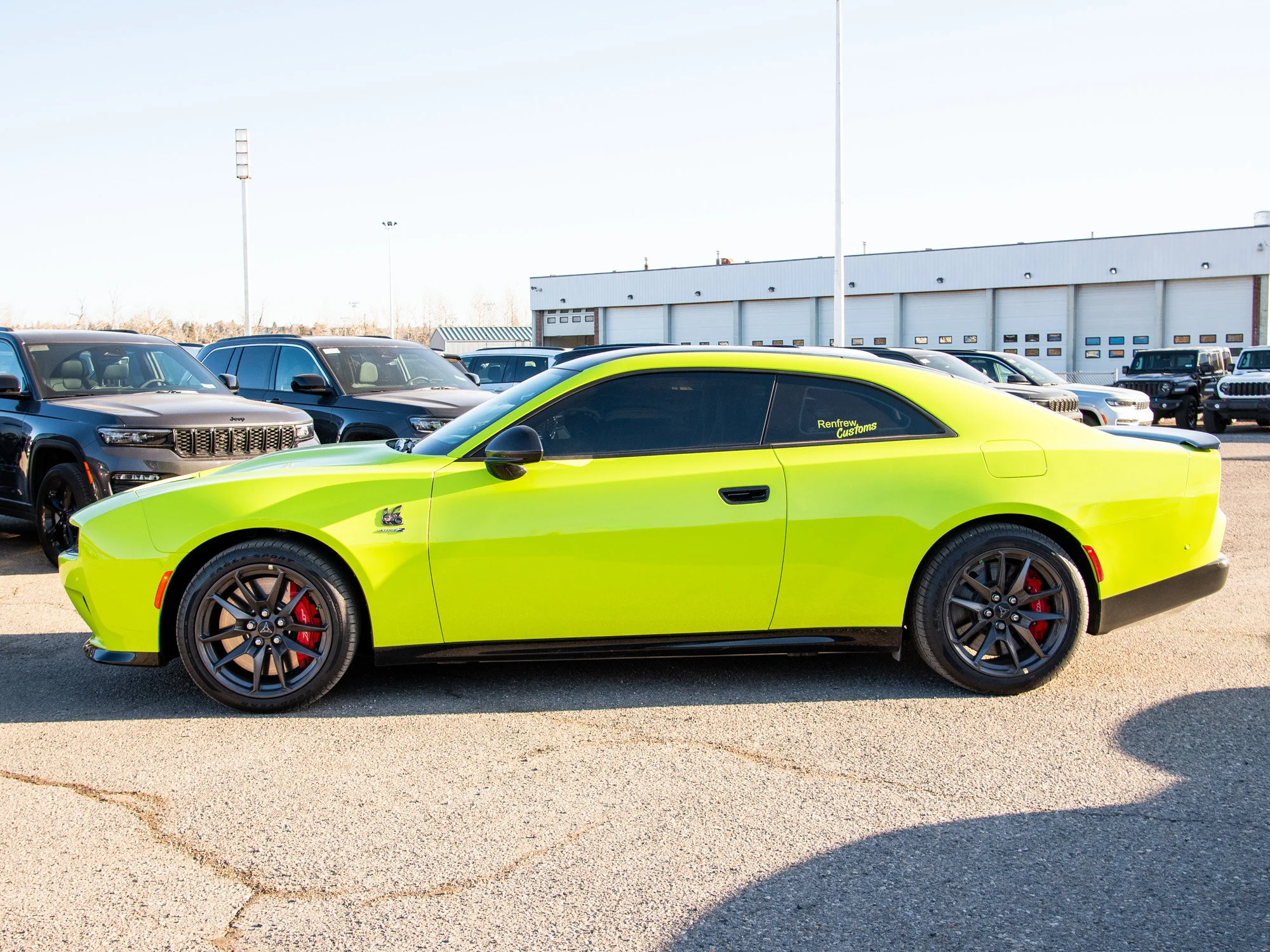 Used 2024 White Dodge Scat Pack Awd, 670 image 2