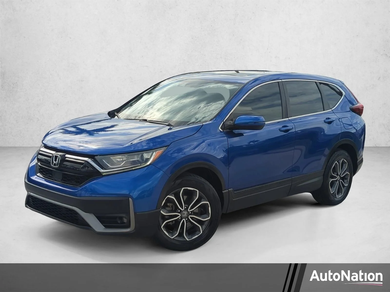 Used 2022 Blue Honda EX image 1