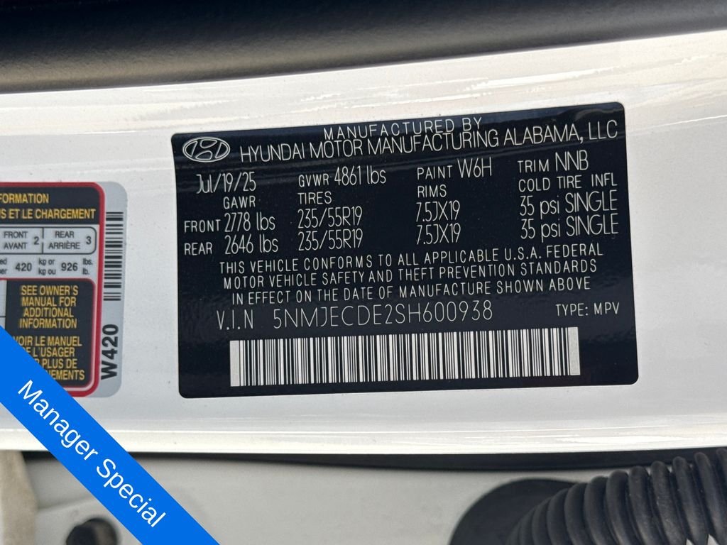 2025 Hyundai Tucson Limited - Photo 31