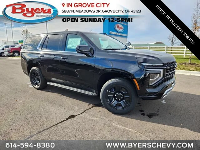 2025 Chevrolet Tahoe Police Package Commercial