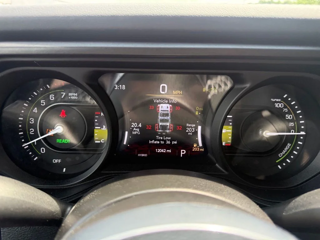 Used 2025 Red Jeep Sahara 4xe image 22