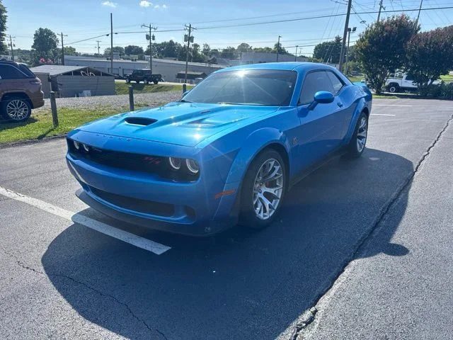 Used 2023 Blue Dodge R/T Scat Pack Widebody image 3